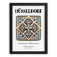 Düsseldorf, Germany – Cultural Heritage Wall Art, in sleek black frame