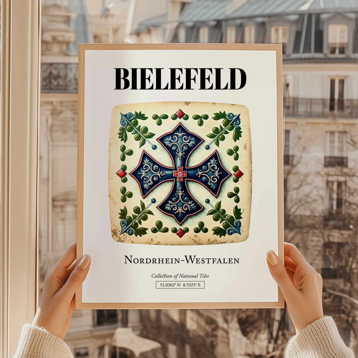 Bielefeld, Germany – Tourist Destination Poster