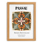 Passau, Germany – Global Cities Wall Print, set in oak frame