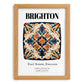 Brighton, England – Travel Wall Art, set in oak frame