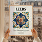 Leeds, England – Vintage Travel Poster
