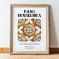 Palma De Mallorca, Spain – Travel Print, in wooden frame leaning on the floor