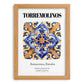 Torremolinos, Spain – Travel Print, set in oak frame