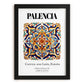 Palencia, Spain – Travel Poster, in sleek black frame
