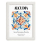 Alcudia, Spain – National Pride Wall Decor, placed in minimal white frame