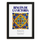 Rincón de la Victoria, Spain – Travel Poster, in sleek black frame