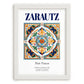 Zarautz, Spain – Dream Destination Decor, placed in minimal white frame
