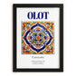 Olot, Spain – Historic Cities Art Print, in sleek black frame