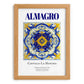Almagro, Spain – World Heritage Travel Poster, set in oak frame