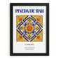 Pineda de Mar, Spain – Travel Print, in sleek black frame