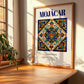 Mojácar, Spain – Travel Poster, clean layout with no caption