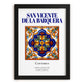 San Vicente de la Barquera, Spain – Travel Print, in sleek black frame