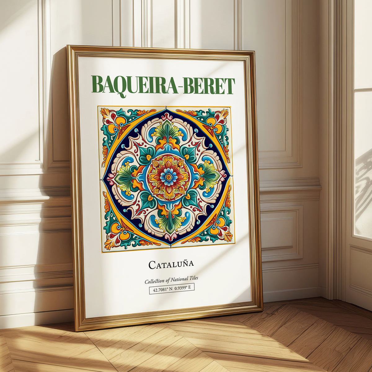 Baqueira-Beret, Spain – Travel Wall Decor, styled in a charming Paris street view