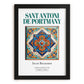 Sant Antoni de Portmany, Spain – Travel Poster, in sleek black frame