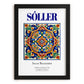 Sóller, Spain – Travel Print, in sleek black frame