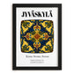 Jyväskylä, Finland – Illustrated Travel Poster, in sleek black frame