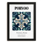 Porvoo, Finland – Historic Cities Art Print, in sleek black frame