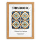 Strasbourg, France – Global Cities Wall Print, set in oak frame
