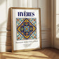 Hyères, France – Country Culture Poster, styled in a charming Paris street view