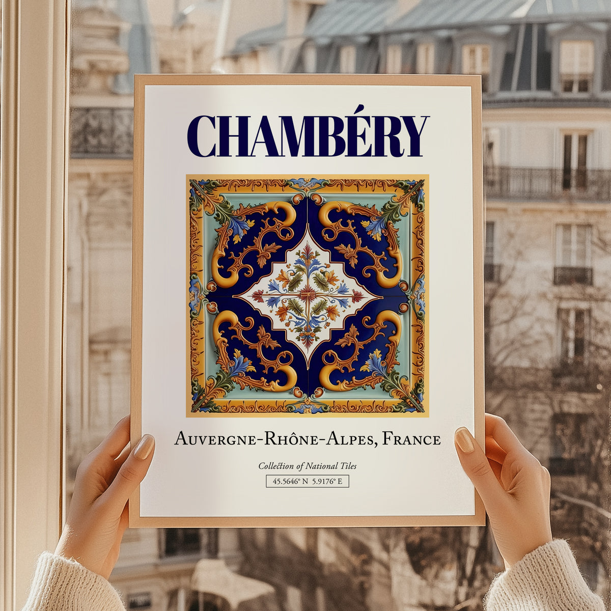 Chambéry, France – Travel Print