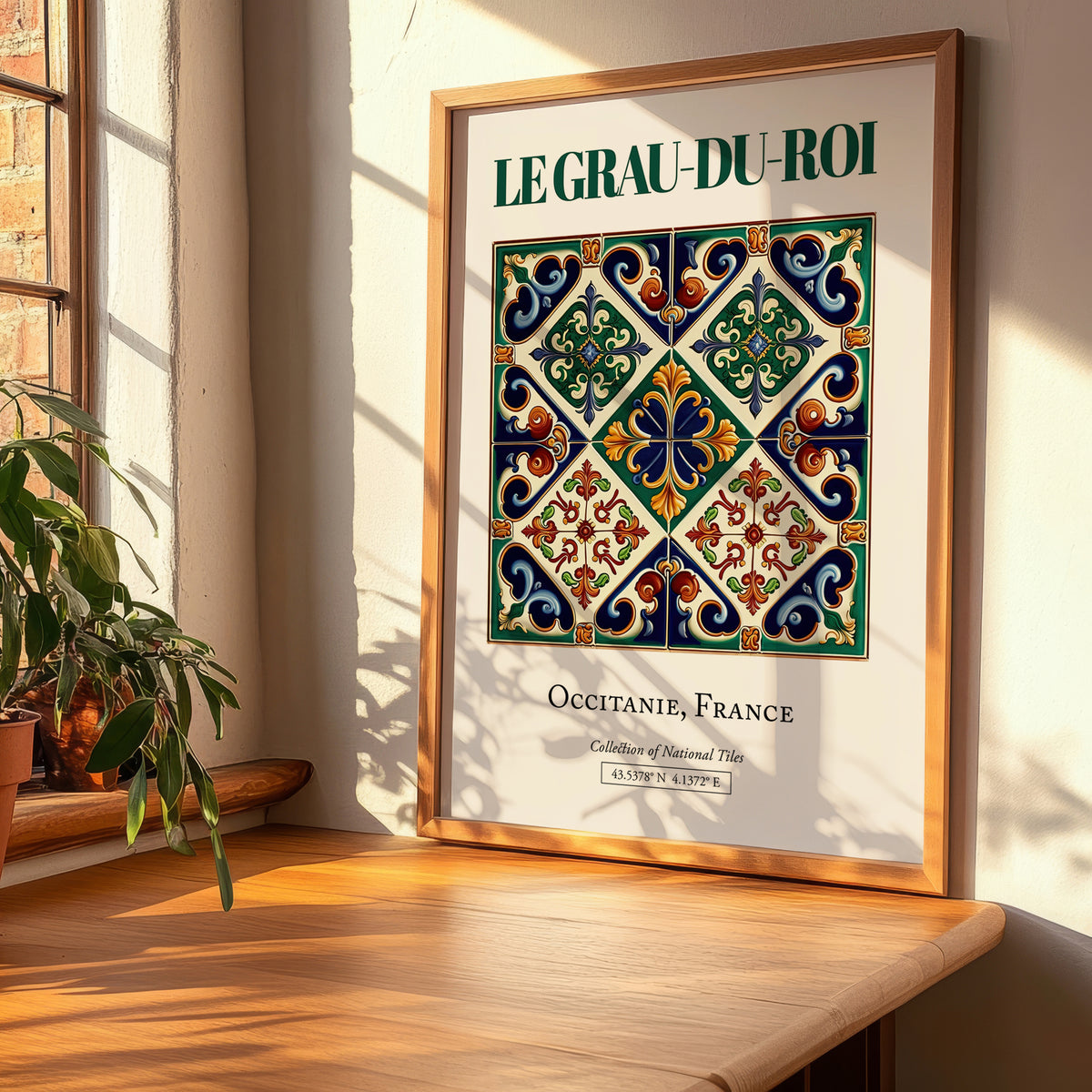 Le Grau-du-Roi, France – Travel Wall Art, clean layout with no caption