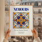 Nemours, France – Historic Cities Art Print