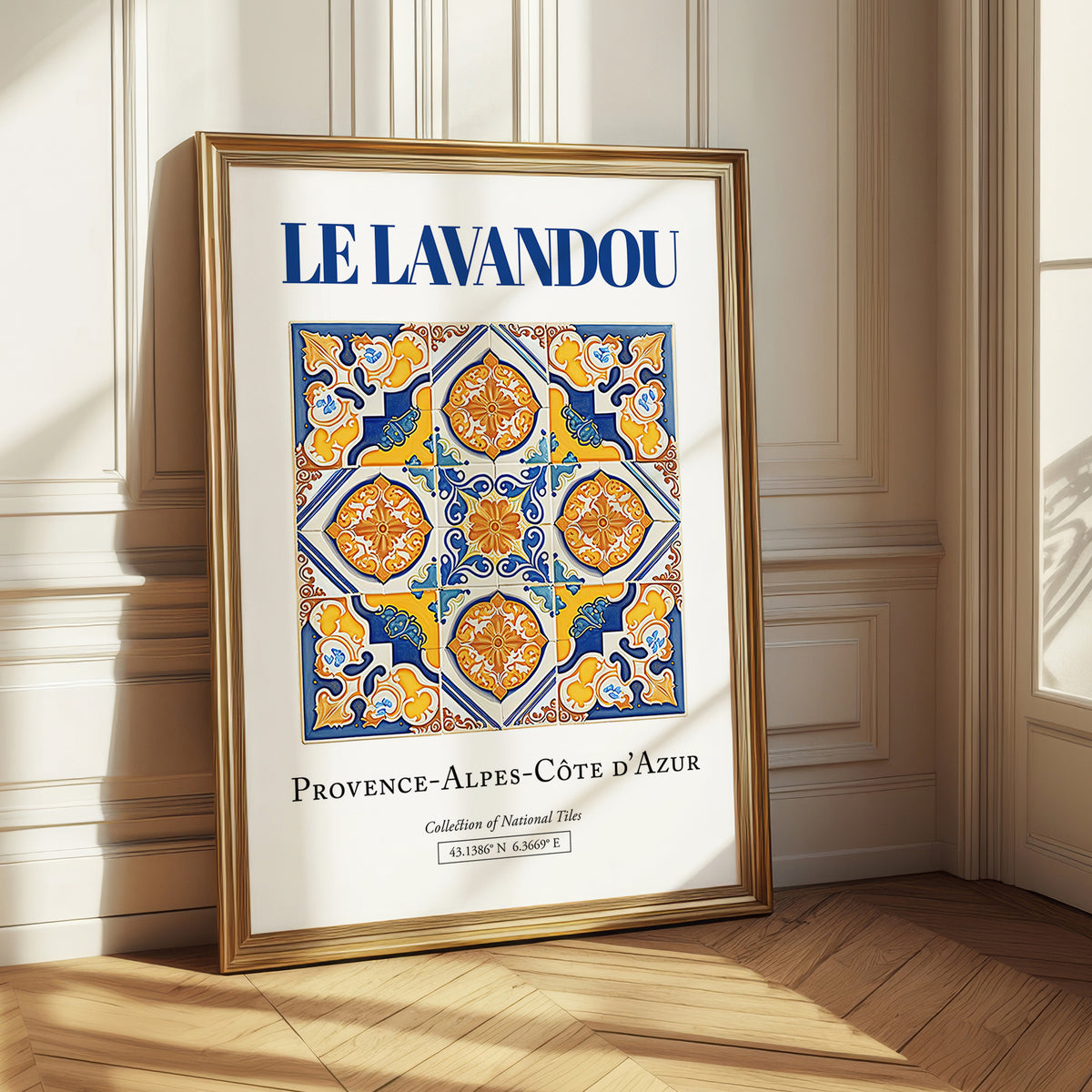 Le Lavandou, France – Travel Destination Art, styled in a charming Paris street view