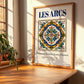 Les Arcs, France – Travel Wall Decor, clean layout with no caption