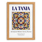La Tania, France – Travel Print, set in oak frame