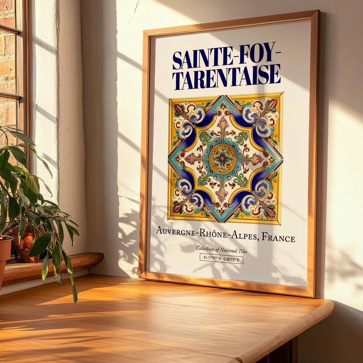Sainte-Foy-Tarentaise, France – National Pride Wall Decor, clean layout with no caption