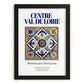 Centre-Val de Loire, France – Global Wall Art, in sleek black frame