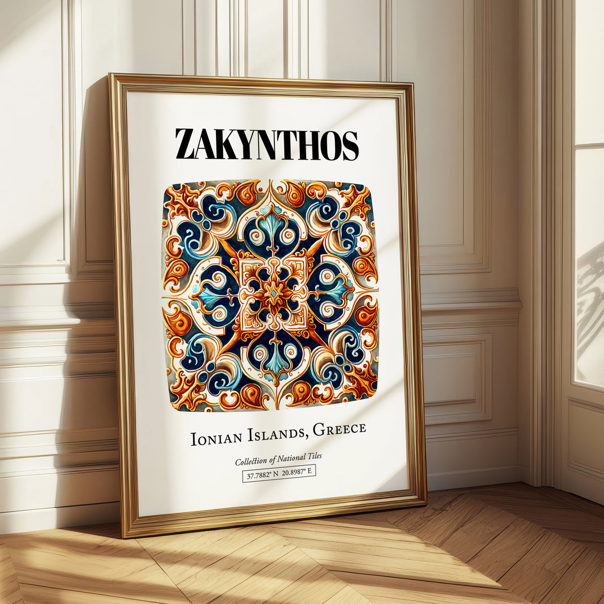 Zakynthos, Greece – Travel Wall Art, styled in a charming Paris street view
