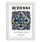 Rethymno, Greece – Travel Poster, placed in minimal white frame