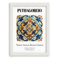 Pythagoreio, Greece – Travel Print, placed in minimal white frame