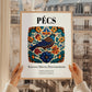 Pécs, Hungary – Global Cities Wall Print