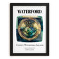 Waterford, Ireland – Travel Poster, in sleek black frame
