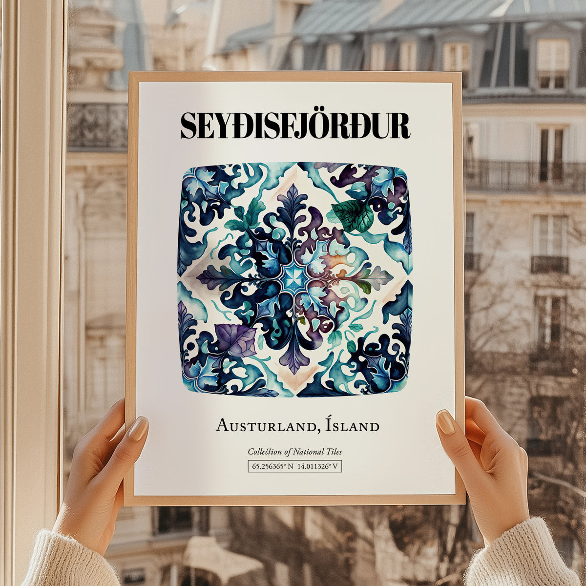 Seyðisfjörður, Iceland – Travel Poster