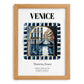 Venice, Italy – Travel Print, set in oak frame