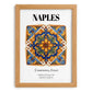 Naples, Italy – Travel Print, set in oak frame