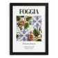 Foggia, Italy – Architectural Travel Art, in sleek black frame