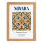Novara, Italy – Away From Home Poster, set in oak frame