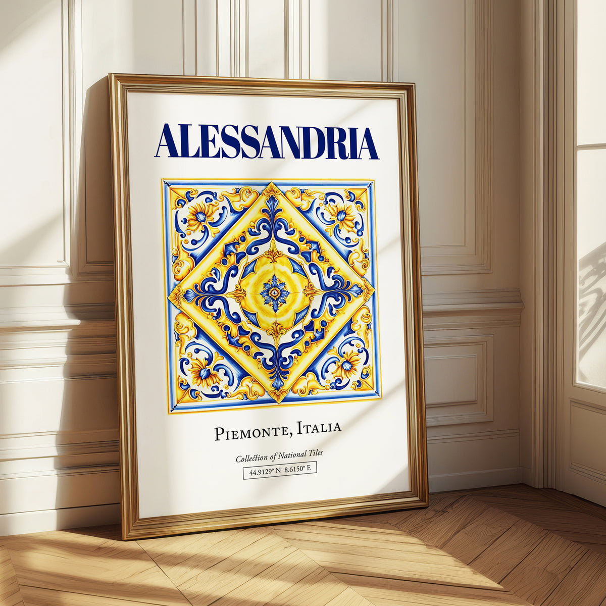 Alessandria, Italy – Travel Wall Decor, styled in a charming Paris street view