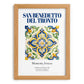San Benedetto del Tronto, Italy – Architectural Travel Art, set in oak frame