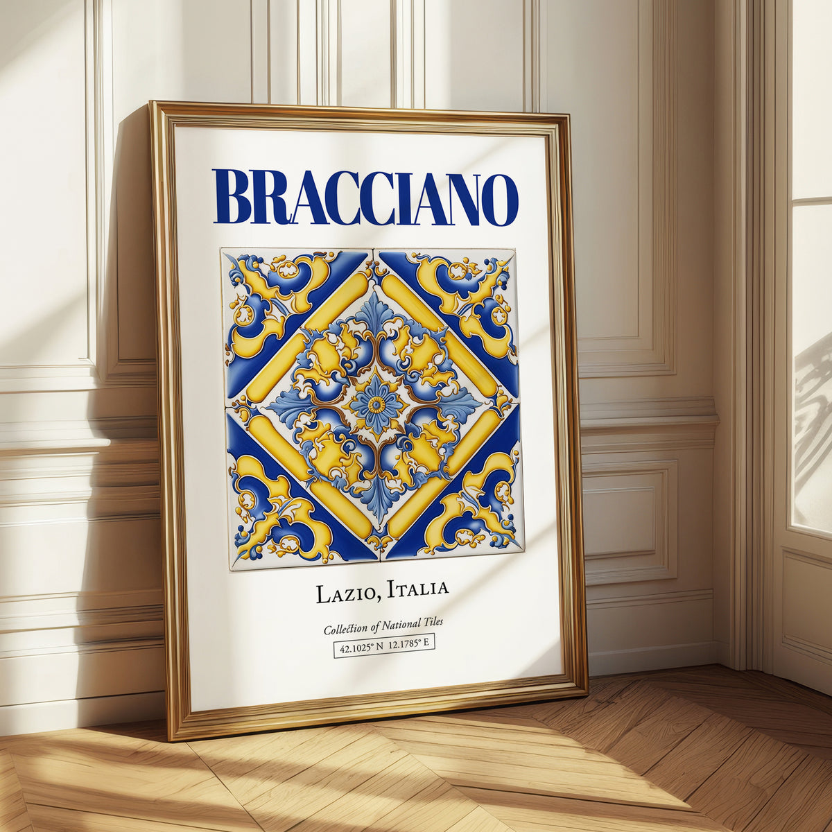 Bracciano, Italy – World Travel Art, styled in a charming Paris street view