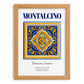 Montalcino, Italy – Travel Wall Art, set in oak frame