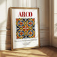 Arco, Italy – Travel Poster, styled in a charming Paris street view