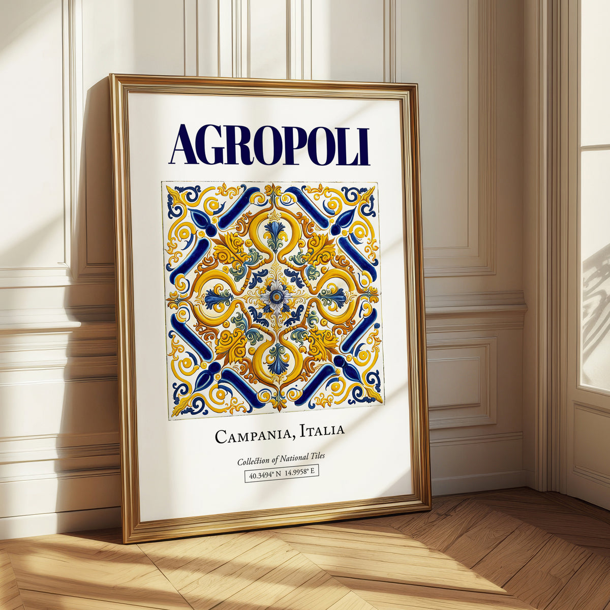 Agropoli, Italy – Travel Wall Decor, styled in a charming Paris street view