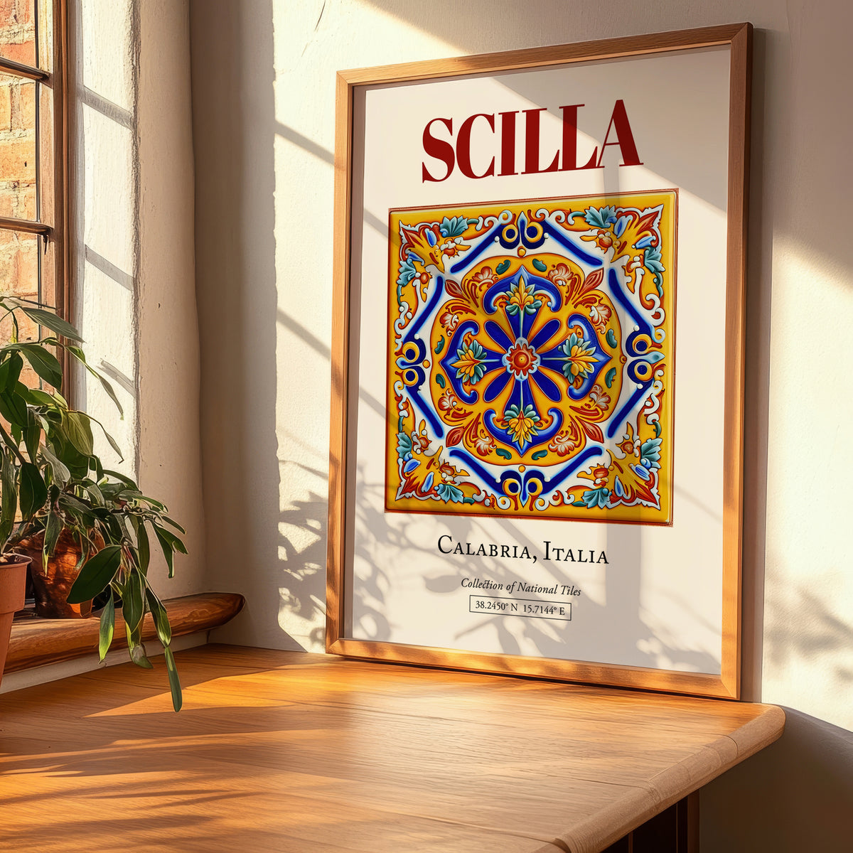 Scilla, Italy – Travel Print, clean layout with no caption