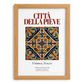 Città della Pieve, Italy – Travel Memories Wall Print, set in oak frame