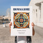 Riomaggiore, Italy – Travel Poster, no-text version framed in wood
